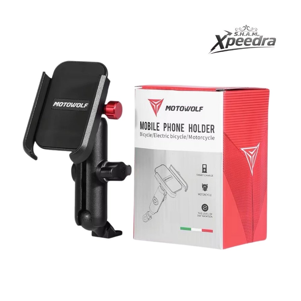 HD Dual Lense MOTOWOLF MOBILE STAND - Image 1
